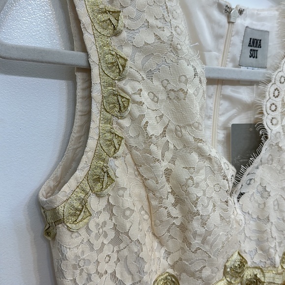 Anna Sui Lonoke Lace Dress  Size 2 - Picture 7 of 15